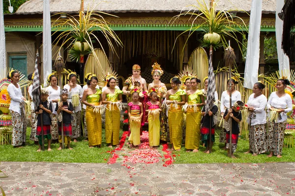 Traditional wedding in Bali