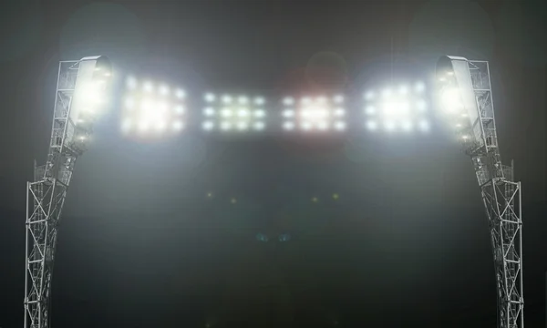 The stadium lights