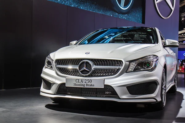 Bangkok, Thailand - April 4, 2015: Mercedes-Benz car shows in 36