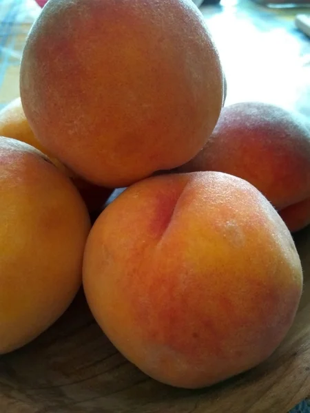 Ripe, juicy peach