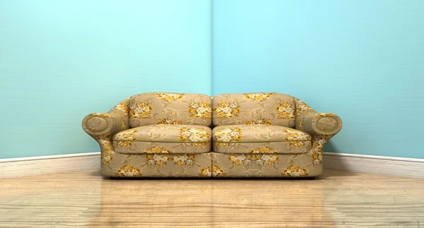 Old Classic Sofa In A Room