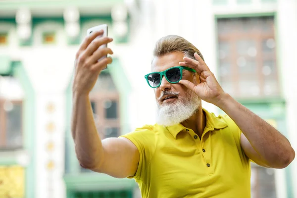 Concept for stylish adult man with beard