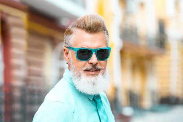 Concept for stylish adult man with beard