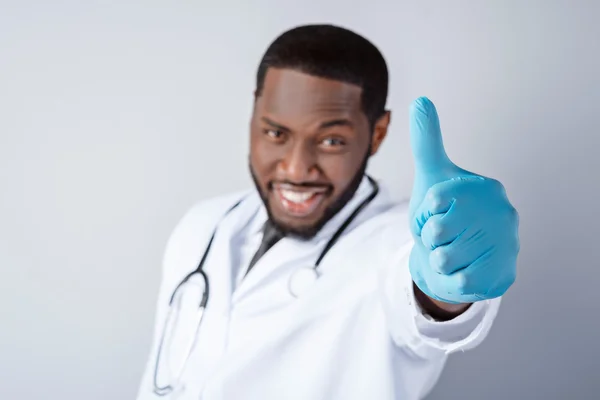 Concept for afro american doctor
