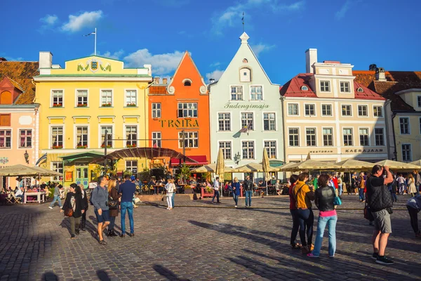 Town Hall square in Tallinn, Estonia