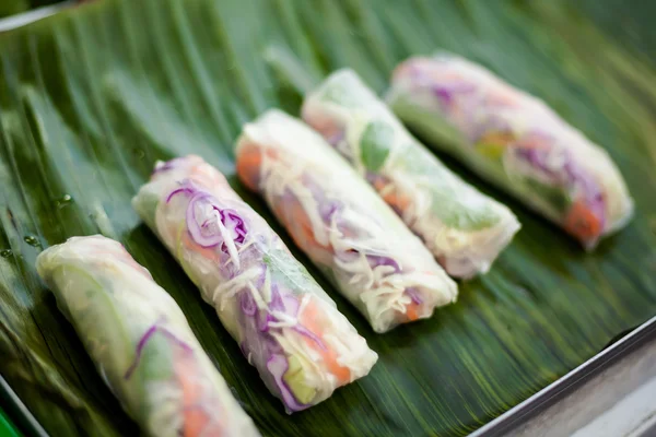 Thai spring rolls Poh Pia Sod