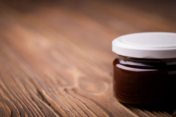 Natural diy homemade chocolate jam