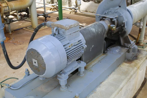 Induction motor with Centrifugal pumps
