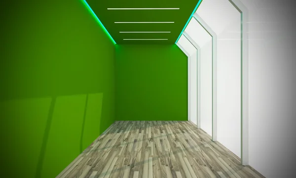Meeting green Empty Room