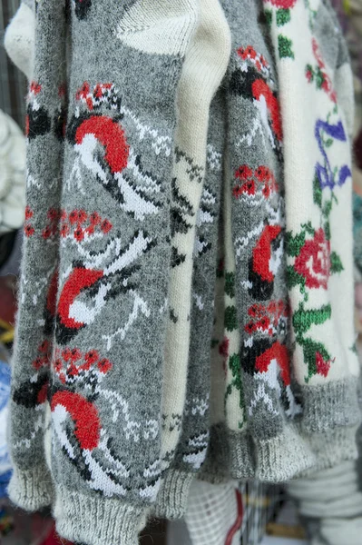 Warm wool socks handmade beauty
