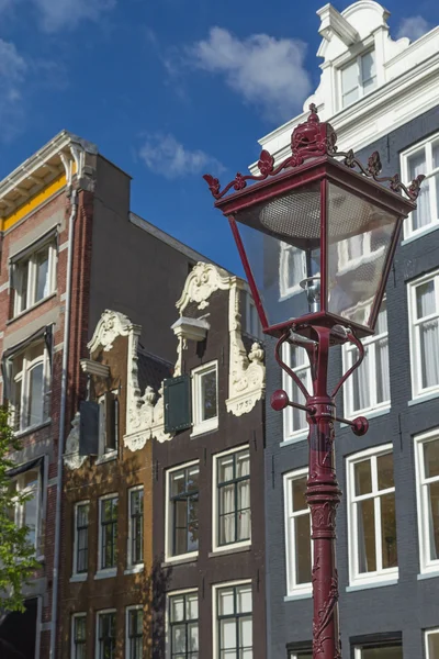 Street lighting in Amsterdam(Netherlands)