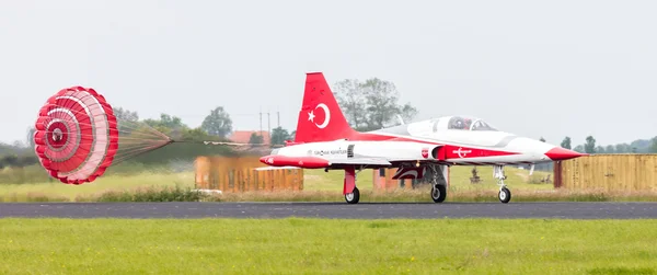 LEEUWARDEN, THE NETHERLANDS - JUNE 10, 2016: Turkish Air Force D