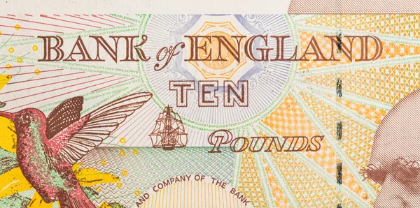 Pound currency background - 10 Pounds