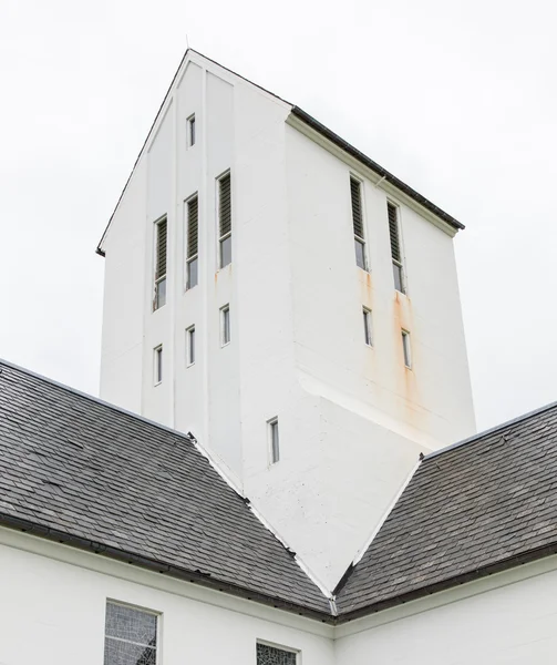 SKALHOLT, ICELAND - JULY 25: The modern Skalholt cathedral was completed in 1963, is pictured on July 25, 2016 and is situated on one of Iceland's most historic sites.