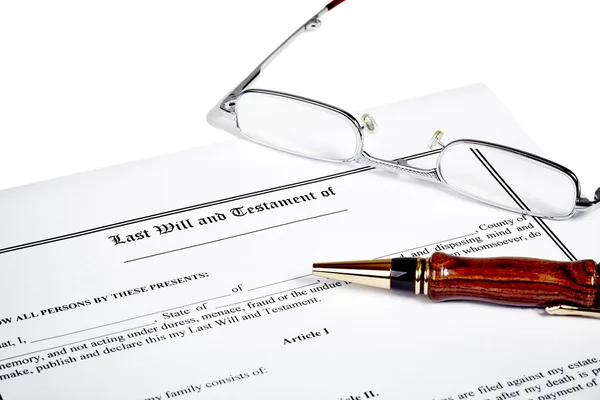 Last Will Medical Directive Tax Form