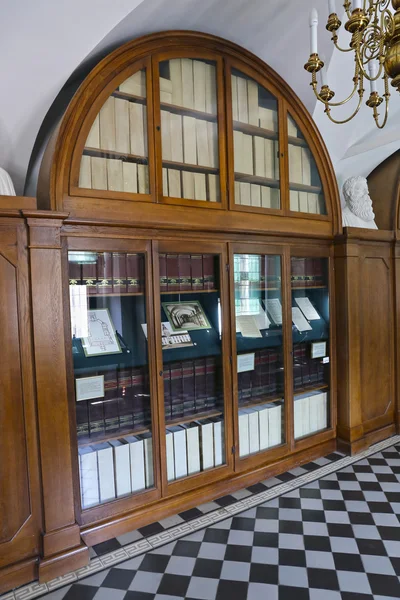 Library of Nyasvizh castle in Belarus