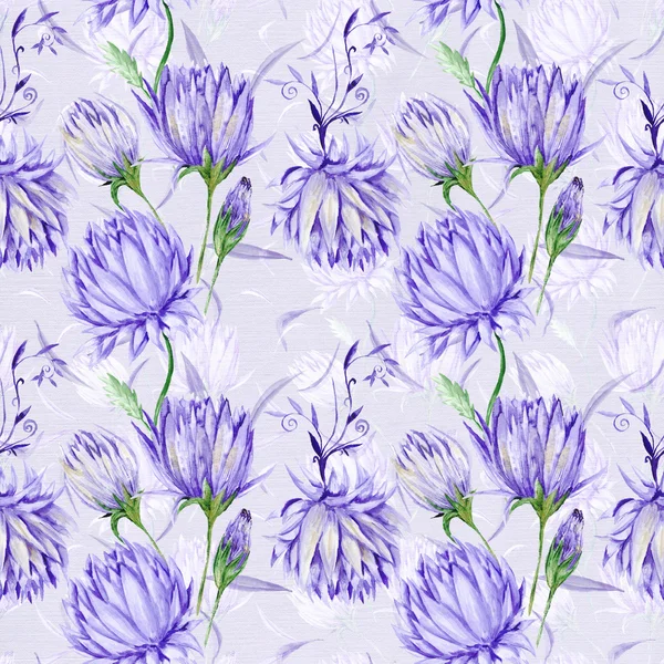 Vintage Purple Floral Pattern