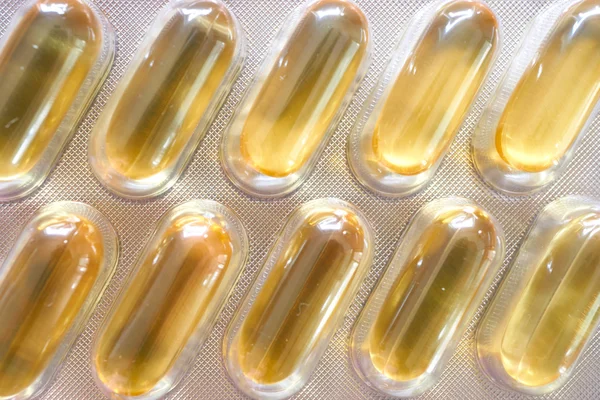 Macro view of Gel Capsules