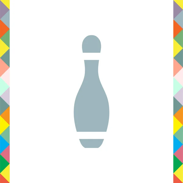 Bowling pin icon