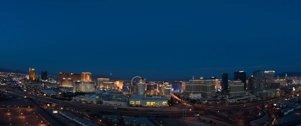 Las Vegas Skyline Panarama at Night