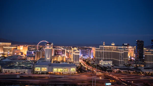 Las Vegas Skyline Panarama at Night