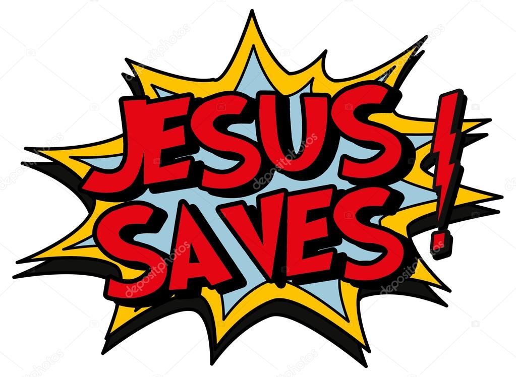 Jesus saves — Stock Vector © scotferdon #59015935