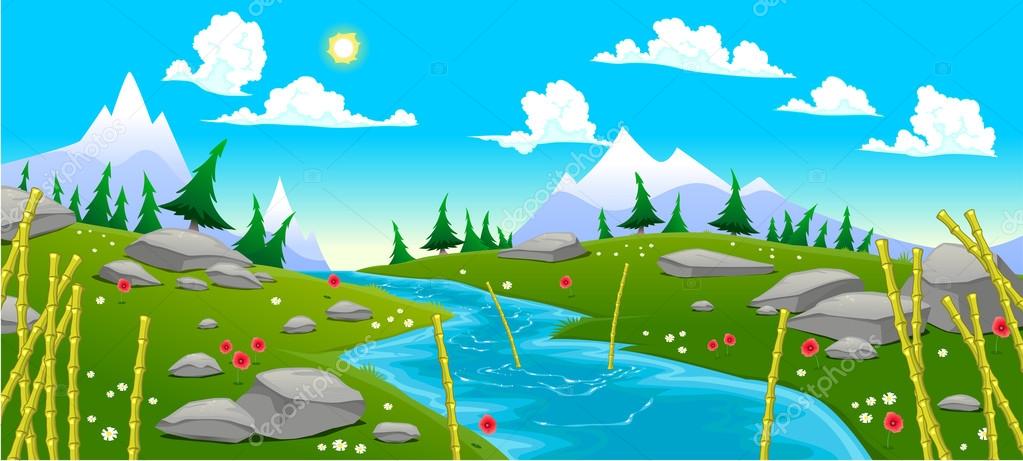 Paisajes animado a color y con rio - Imagui Paisajes animado a color y con rio - Imagui