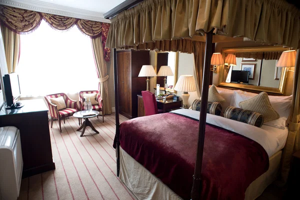 Luxury bedroom in hotel