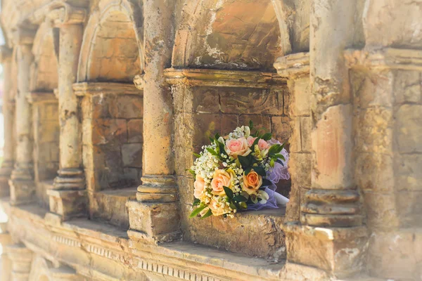 Bridal bouquet with roses