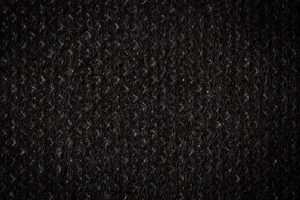 Black plain fabric, textile