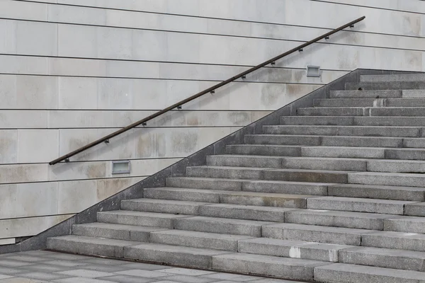 Concrete stairway detail