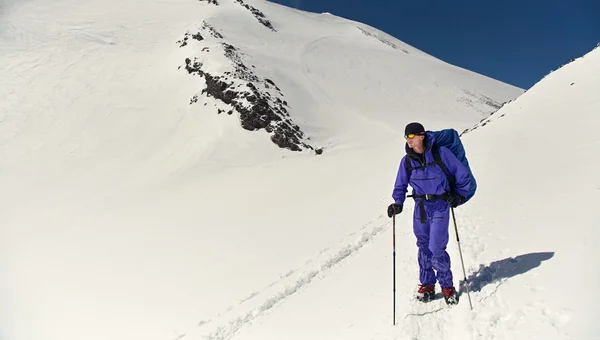 Hiker in the mountain