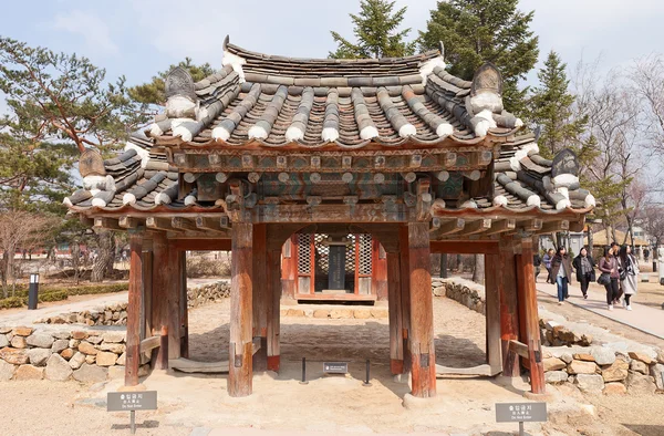 Hyojamun Gate in National Folk Museum in Seoul, Korea