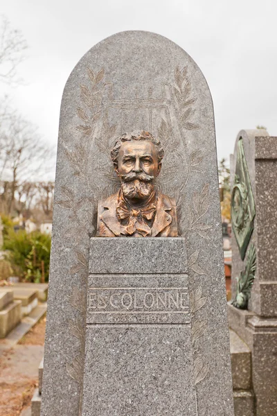 Grave of violinist Ed Colonne in Paris