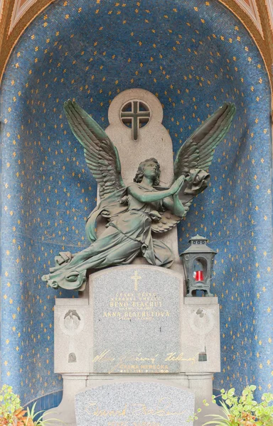 Singer Beno Blachut tomb in Vysehrad cemetery, Prague