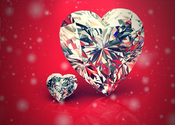 Diamond heart jewels