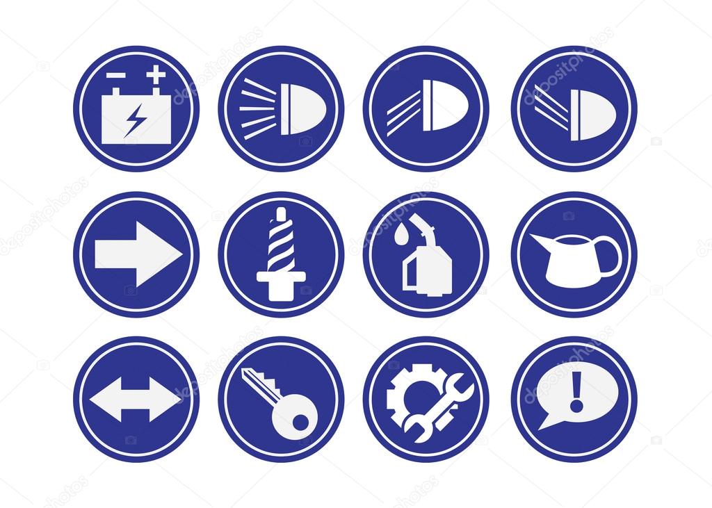 {Armaturenbrett symbole
89} Auto Armaturenbrett Symbole Satz — Stockvektor © Boykung #67689103 | {Armaturenbrett symbole
89}