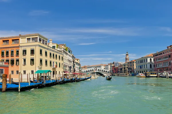 Panoramic view of Grand Canal. Venice, Italy