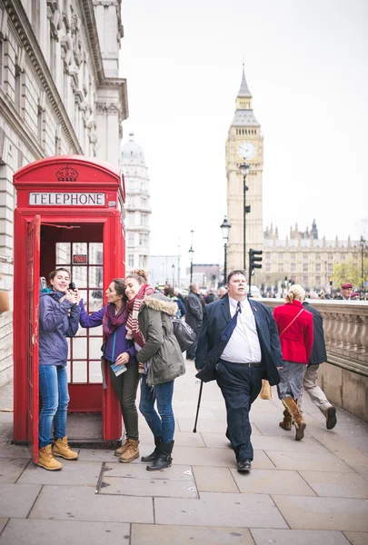 London, UK, Red phone