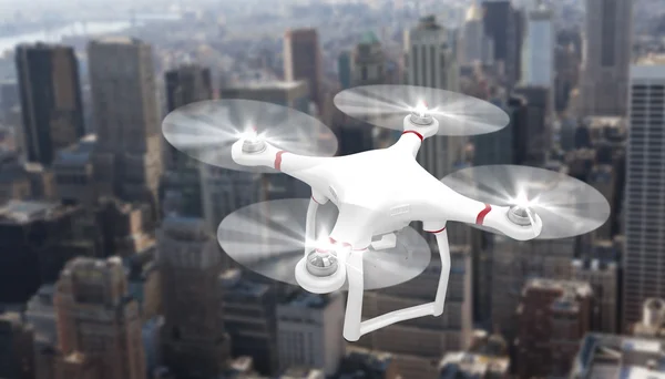 Composite image of image of a drone