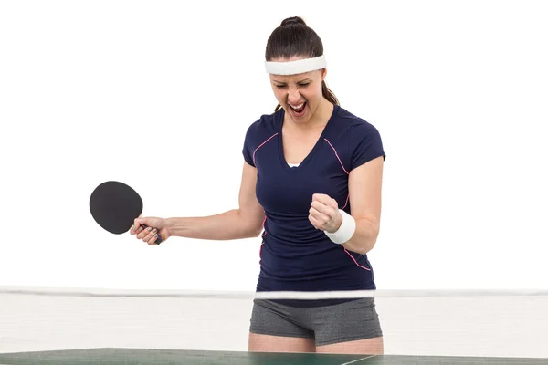 Female table tennis player