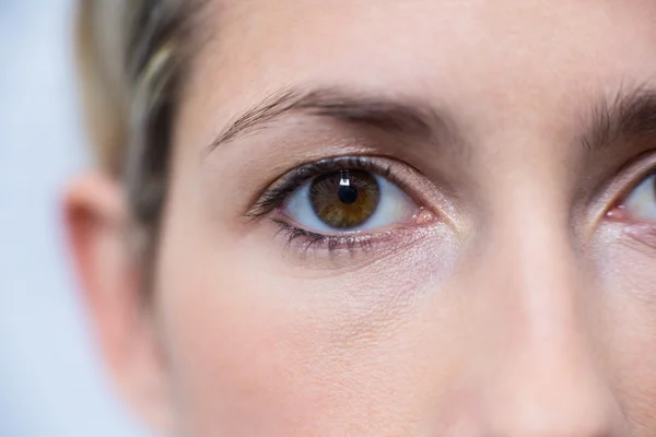 Close-up of woman eye