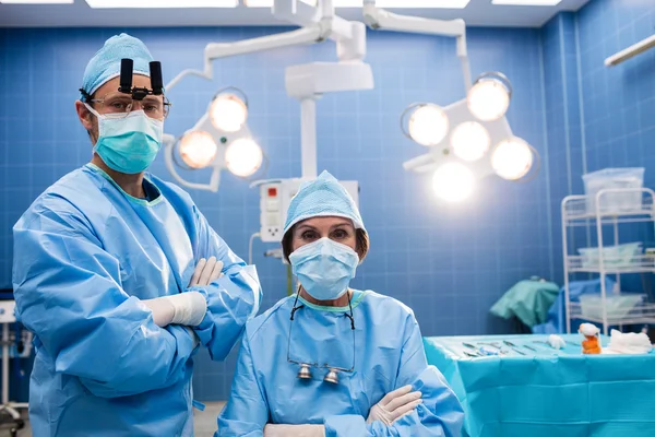 Surgeons in operation room