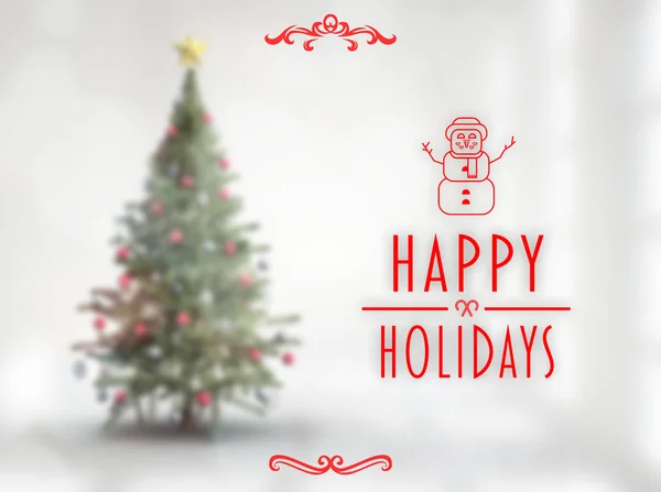 Happy holidays banner