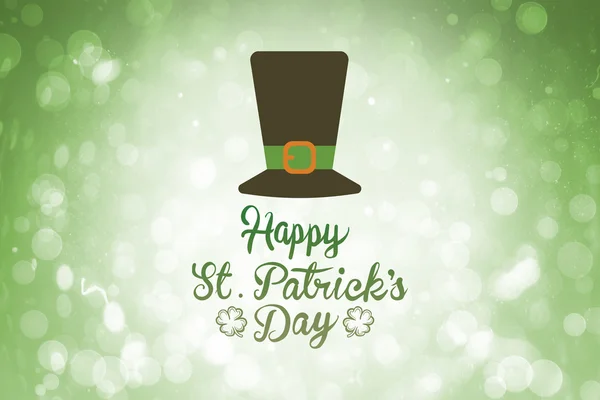 Composite image of patricks day greeting