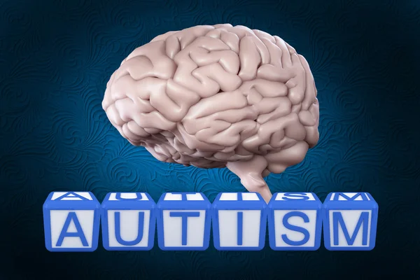 Composite image of autism building blocks