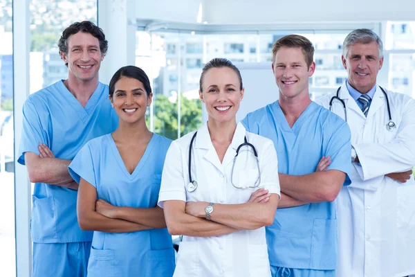 Doctors standing arms crossed