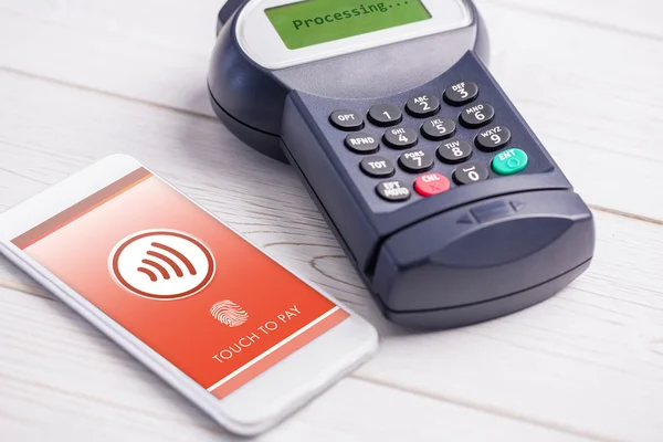 Mobile payment with smartphone