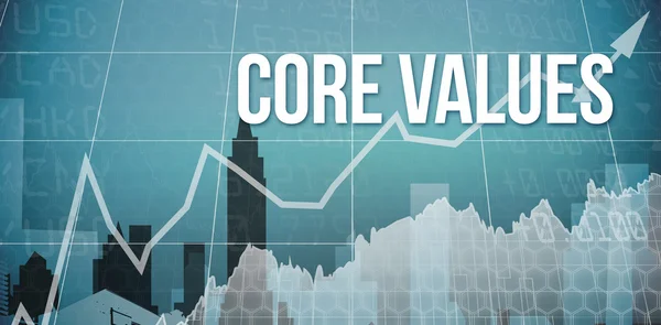Word core values and stocks and shares