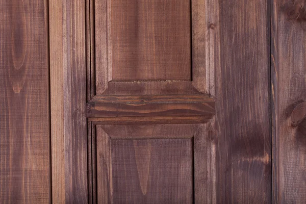 Fragment of new painted wooden door